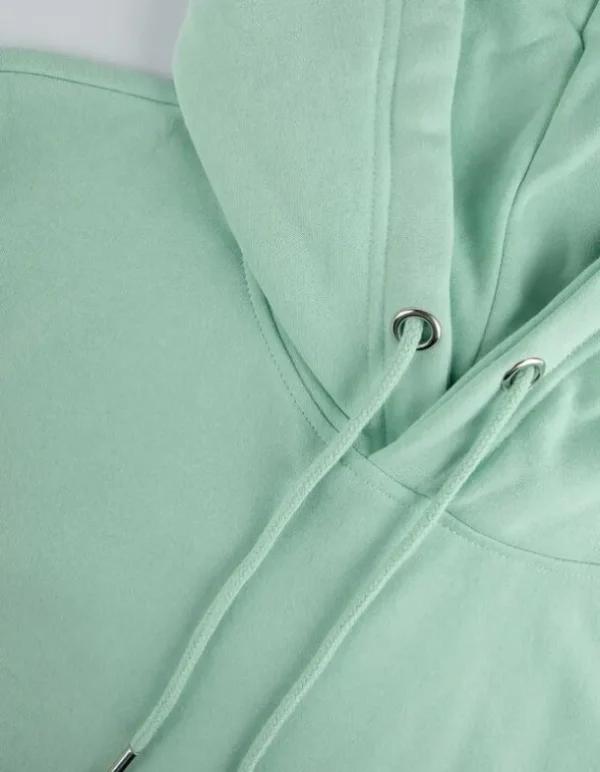 Hoodie - Kangurutasche - grün