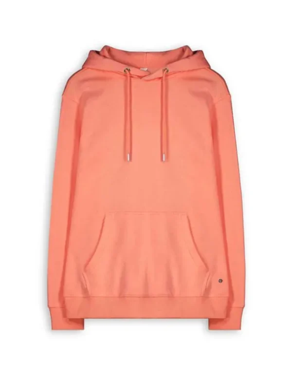 Hoodie - Kangurutasche - hellrot