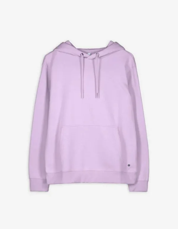 Hoodie - Kangurutasche - lila