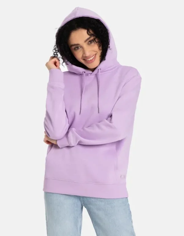 Hoodie - Kangurutasche - lila