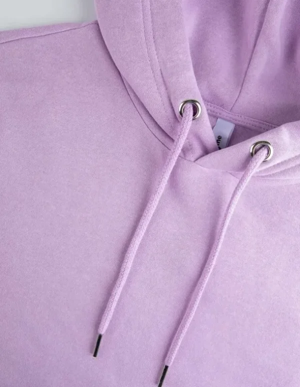 Hoodie - Kangurutasche - lila