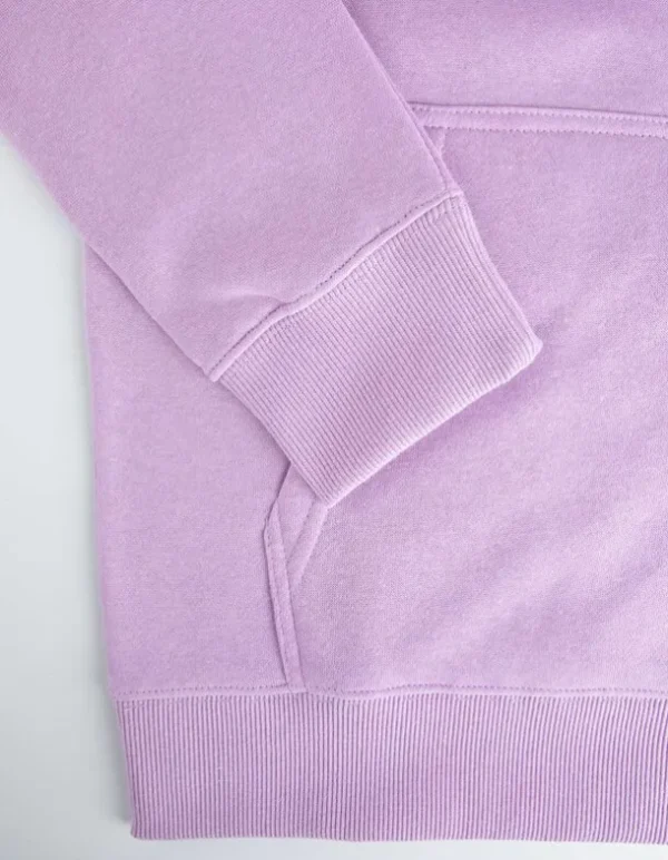 Hoodie - Kangurutasche - lila