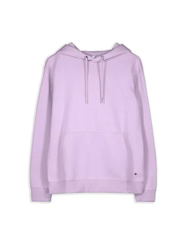 Hoodie - Kangurutasche - lila