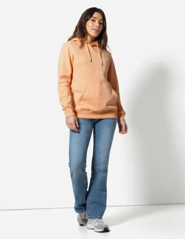 Hoodie - Kangurutasche - orange