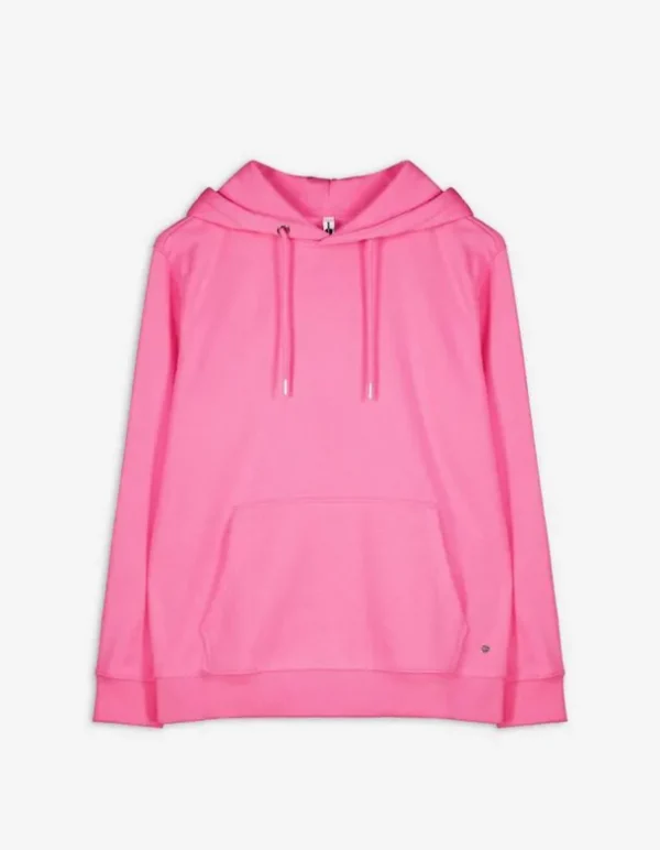 Hoodie - Kangurutasche - pink