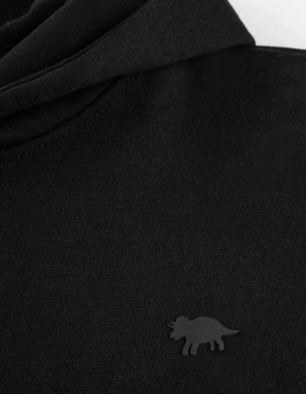 Hoodie - Kangurutasche - schwarz