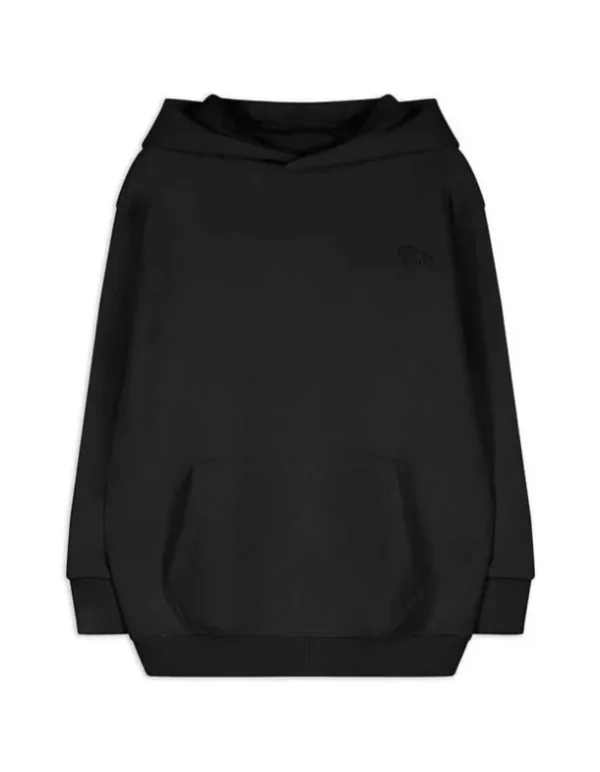 Hoodie - Kangurutasche - schwarz