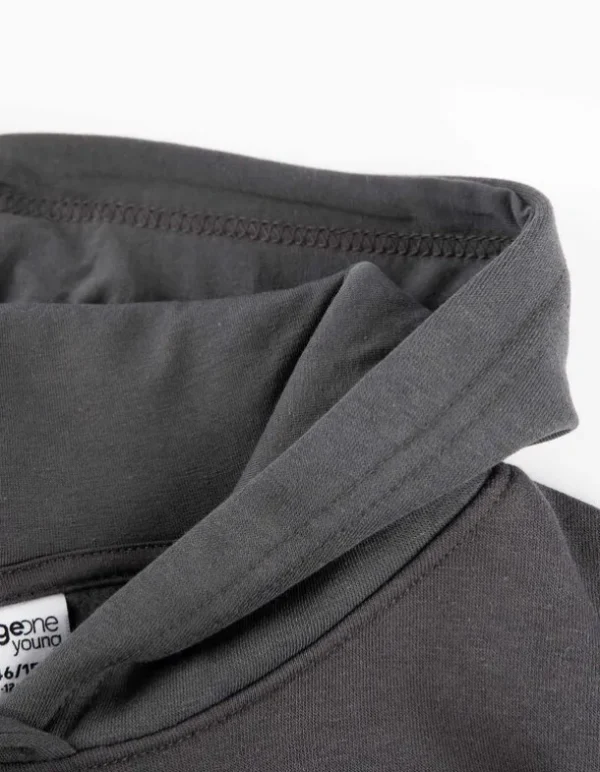 Hoodie - Kapuze - dunkelgrau