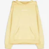 Hoodie - Kapuze - hellgelb
