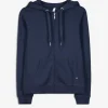 Hoodie - Kapuze mit Tunnelzug - dunkelblau