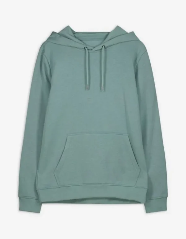Hoodie - Kapuze mit Tunnelzug - türkis
