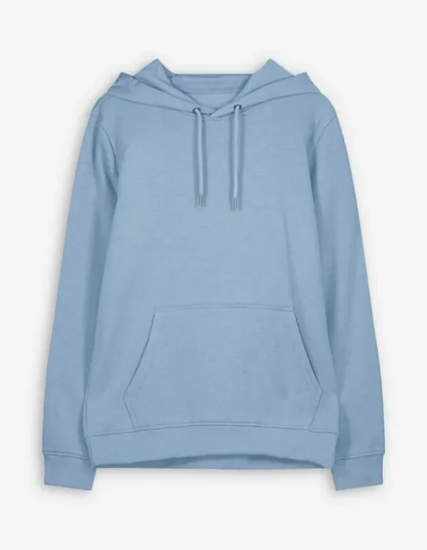 Hoodie - Kapuze mit Tunnelzug - hellblau