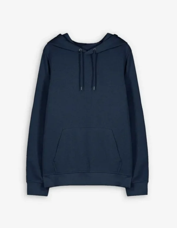Hoodie - Kapuze mit Tunnelzug - dunkelblau