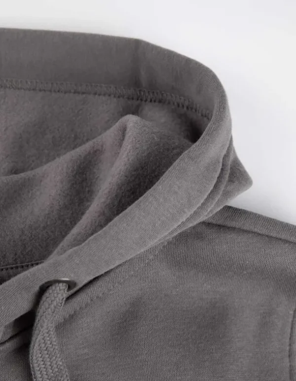 Hoodie - Kapuze mit Tunnelzug - grau