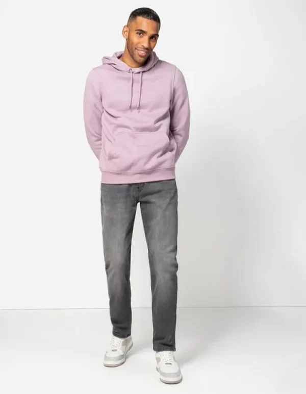 Hoodie - Kapuze mit Tunnelzug - rosa