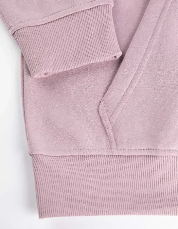 Hoodie - Kapuze mit Tunnelzug - rosa