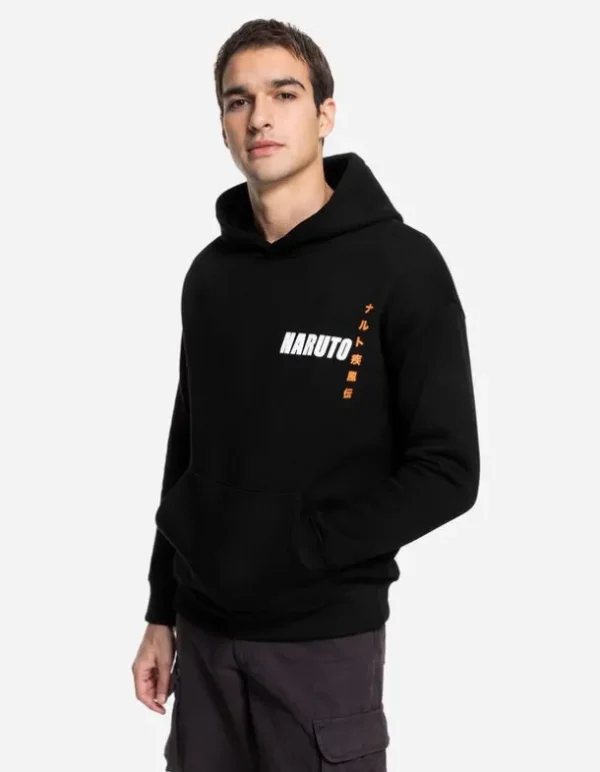 Hoodie - Naruto - schwarz