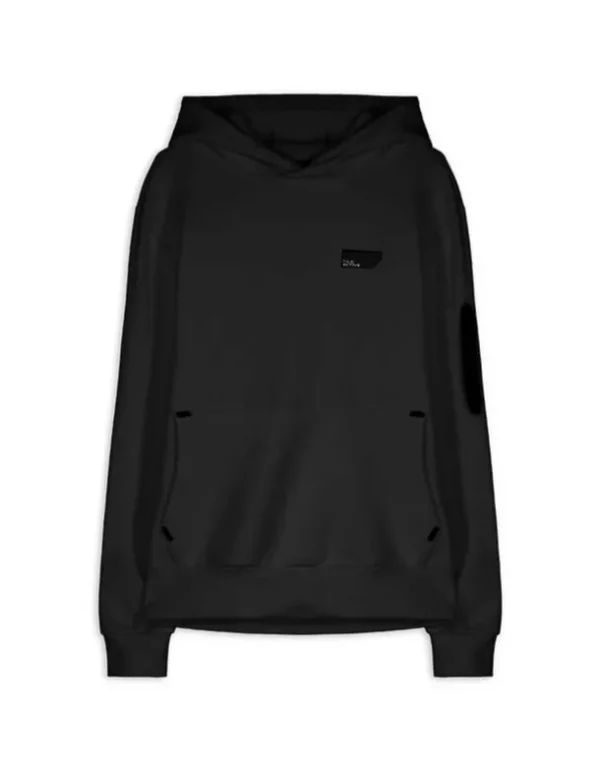 Hoodie - Oversized Fit - schwarz