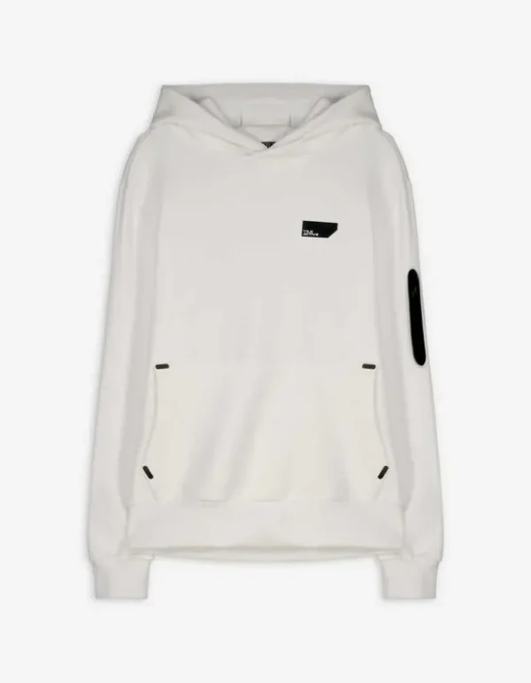 Hoodie - Oversized Fit - weiß