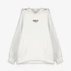 Hoodie - Oversized Fit - weiß
