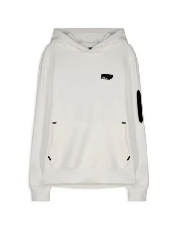 Hoodie - Oversized Fit - weiß