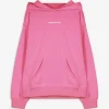 Hoodie - Print - pink
