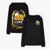 Hoodie - Rückenprint - schwarz