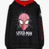 Hoodie - Spiderman - schwarz