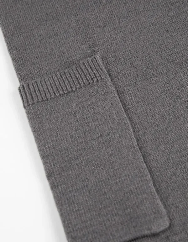 Hose - Aufgesetze Taschen - grau