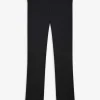 Hose - Flared Fit - schwarz
