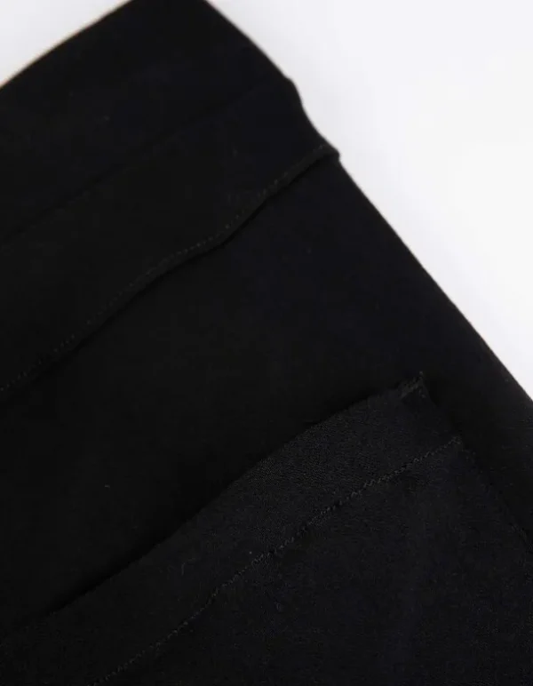 Hose - Flared Fit - schwarz