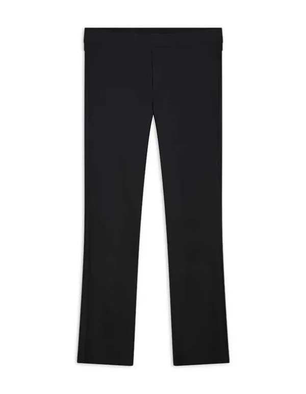Hose - Flared Fit - schwarz