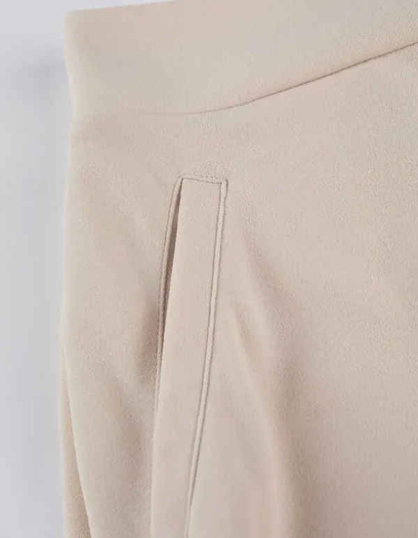 Hose - Jersey - beige