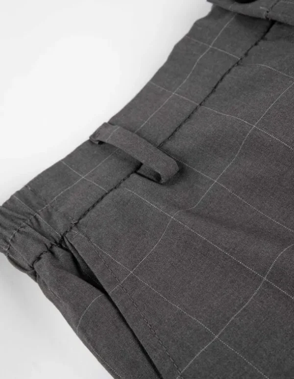 Hose - Regular Fit - dunkelgrau