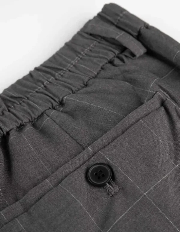 Hose - Regular Fit - dunkelgrau