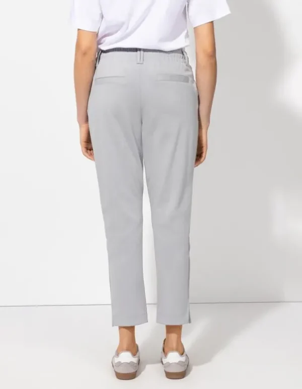 Hose - Regular Fit - grau
