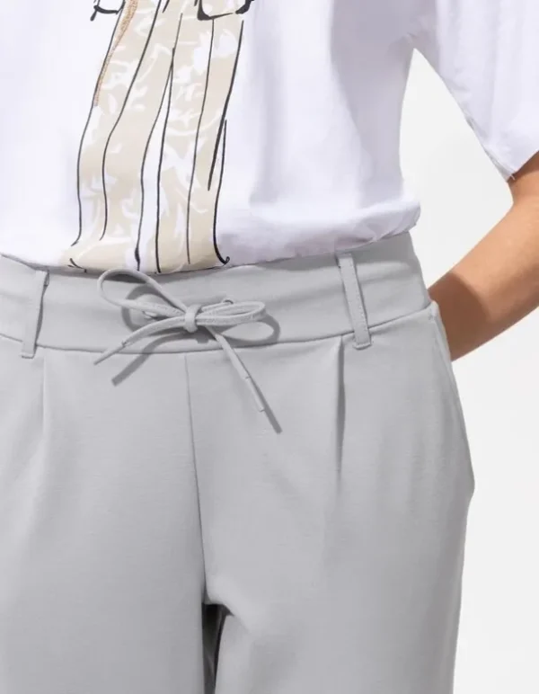 Hose - Regular Fit - grau