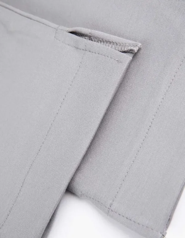 Hose - Regular Fit - grau