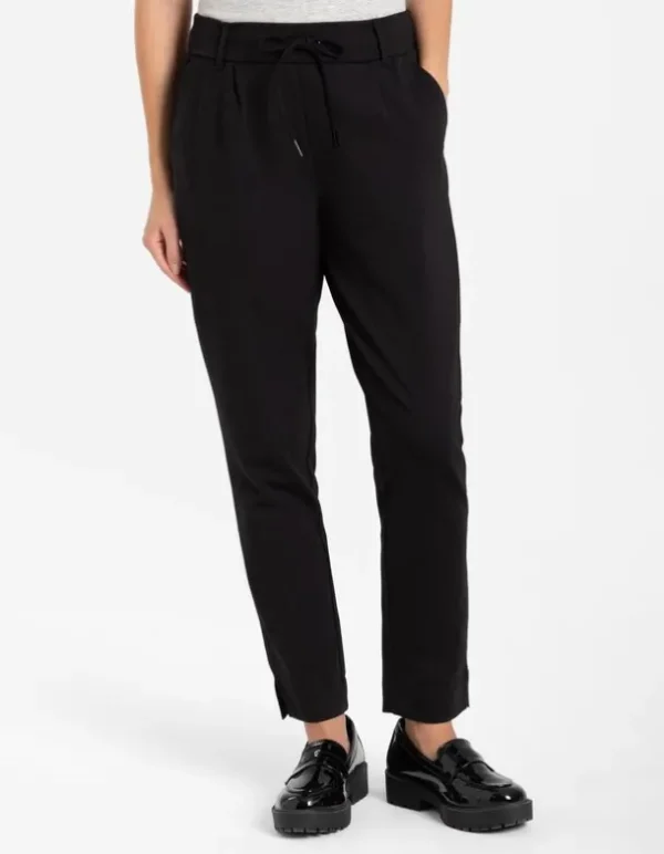Hose - Regular Fit - schwarz