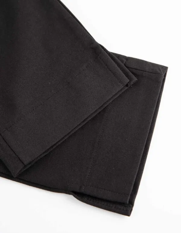 Hose - Regular Fit - schwarz