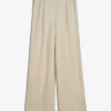 Hose - Straight Fit - beige