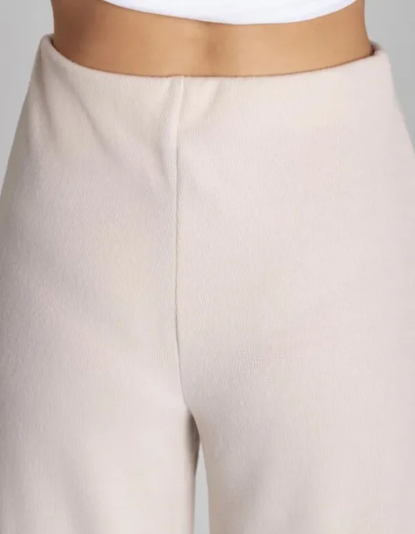 Hose - Straight Fit - beige