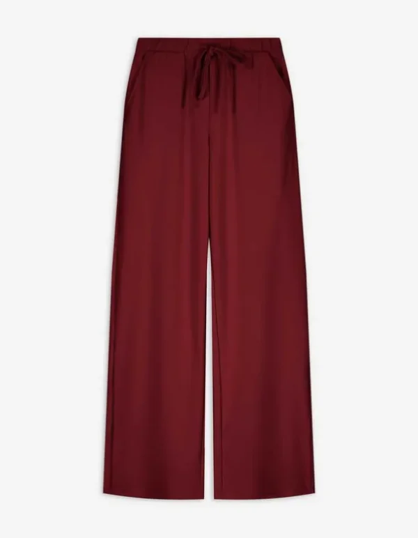 Hose - Wide Fit - dunkelrot