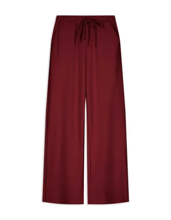 Hose - Wide Fit - dunkelrot