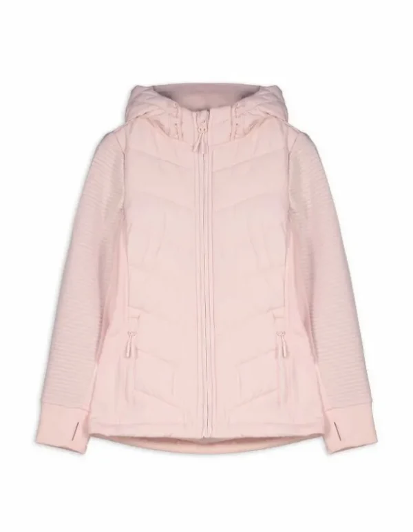 Jacke - einfarbig - rosa