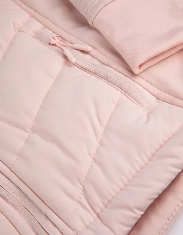 Jacke - einfarbig - rosa