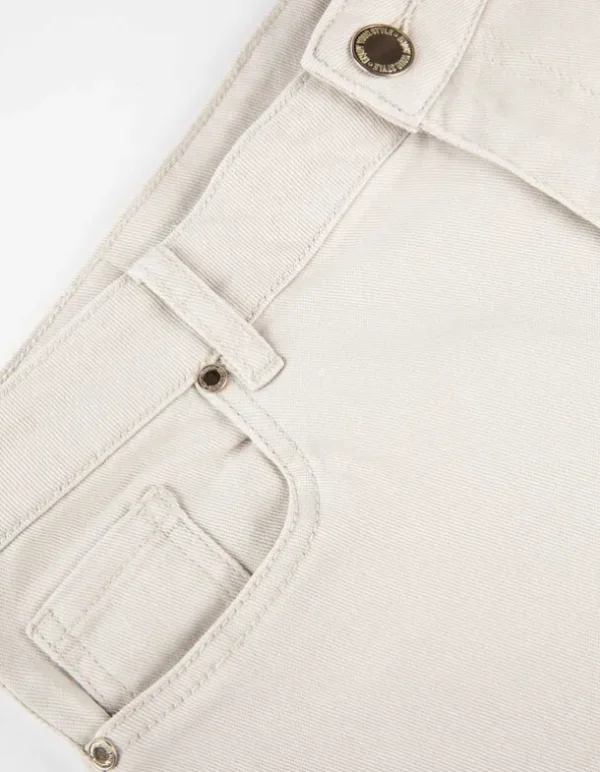 Jeans - Bootcut Fit - beige