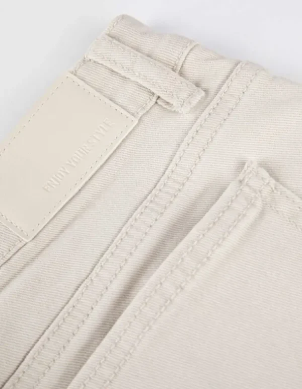 Jeans - Bootcut Fit - beige
