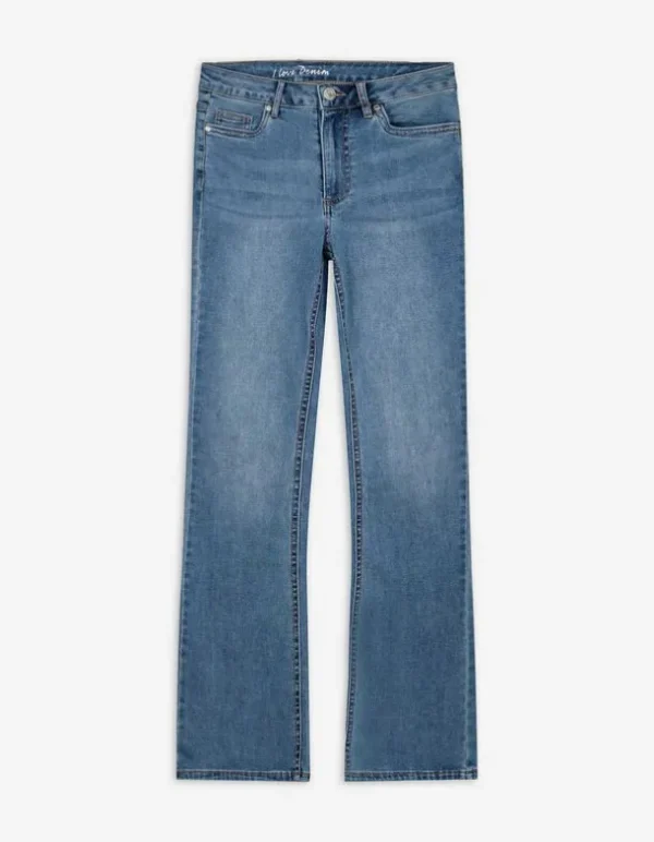 Jeans - Bootcut Fit - blau