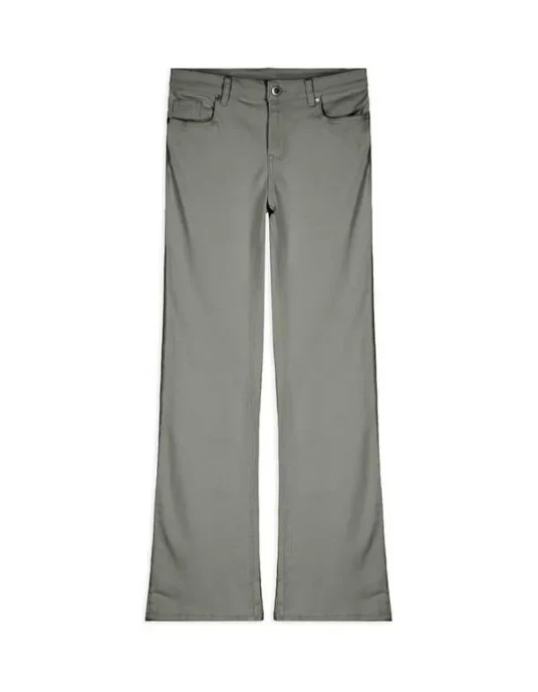Jeans - Bootcut Fit - dunkelgrün
